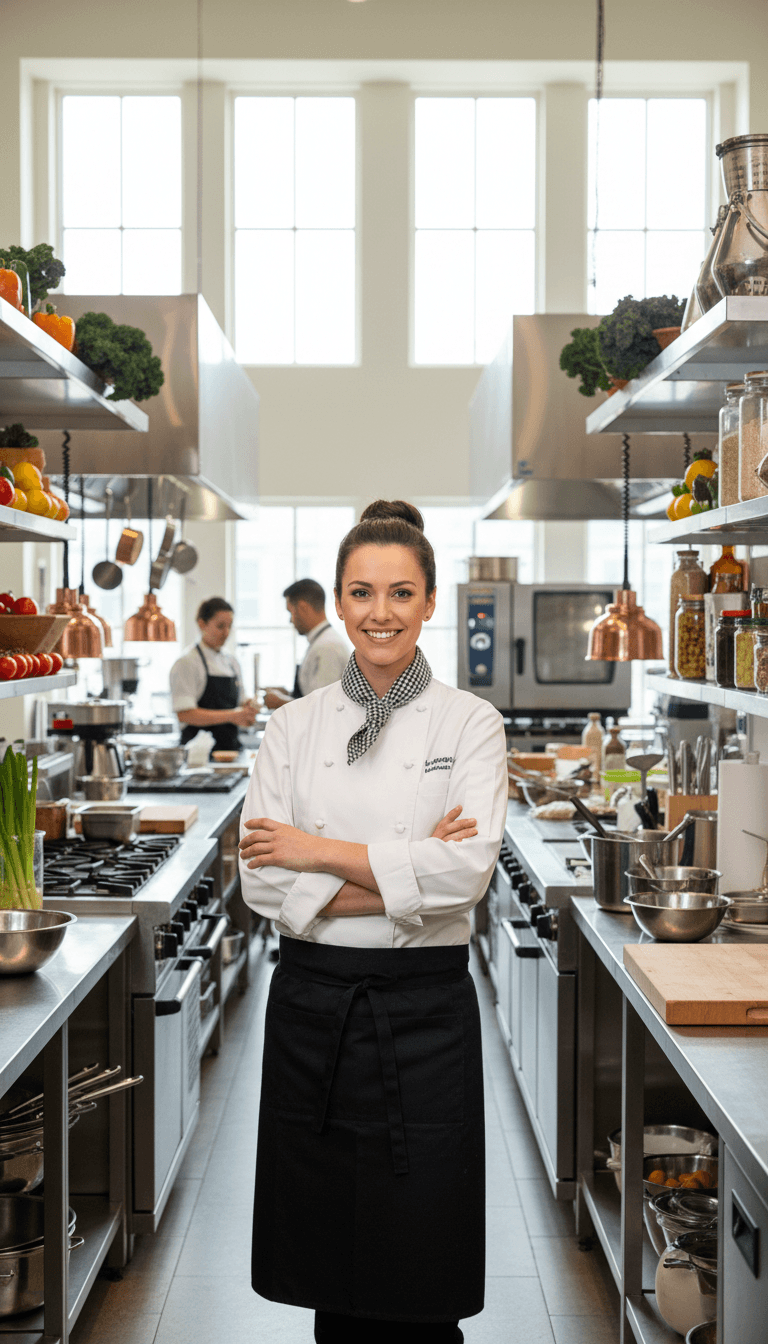Chef at Citico's Restaurant kitchen